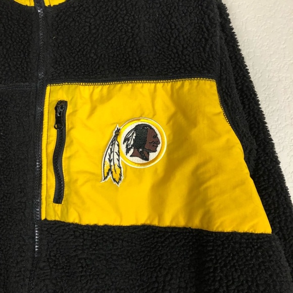 Washington Redskins Deep Pile Jacket Mens XLarge - Picture 2 of 7